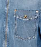 Versace Shirts Blue Cotton - 50