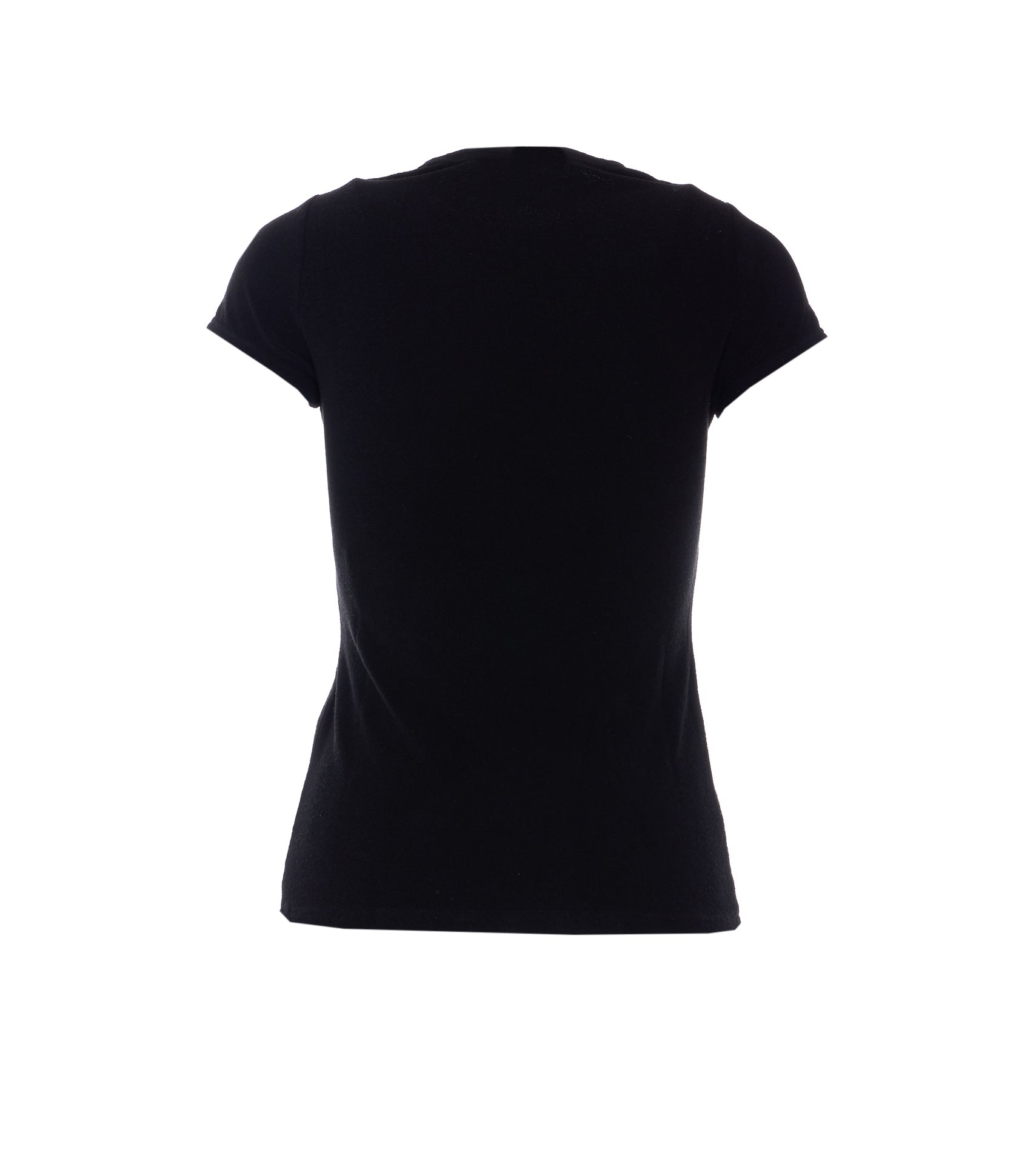 Courreges T-shirts and Polos Black Viscose