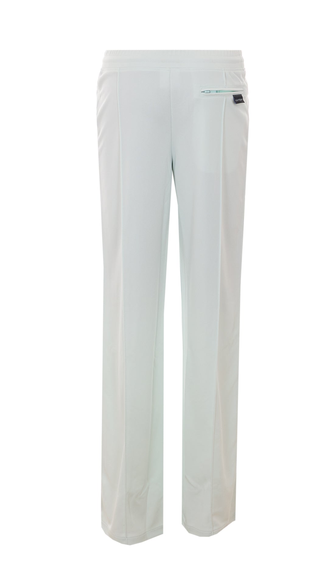 Courreges Trousers Green Polyester