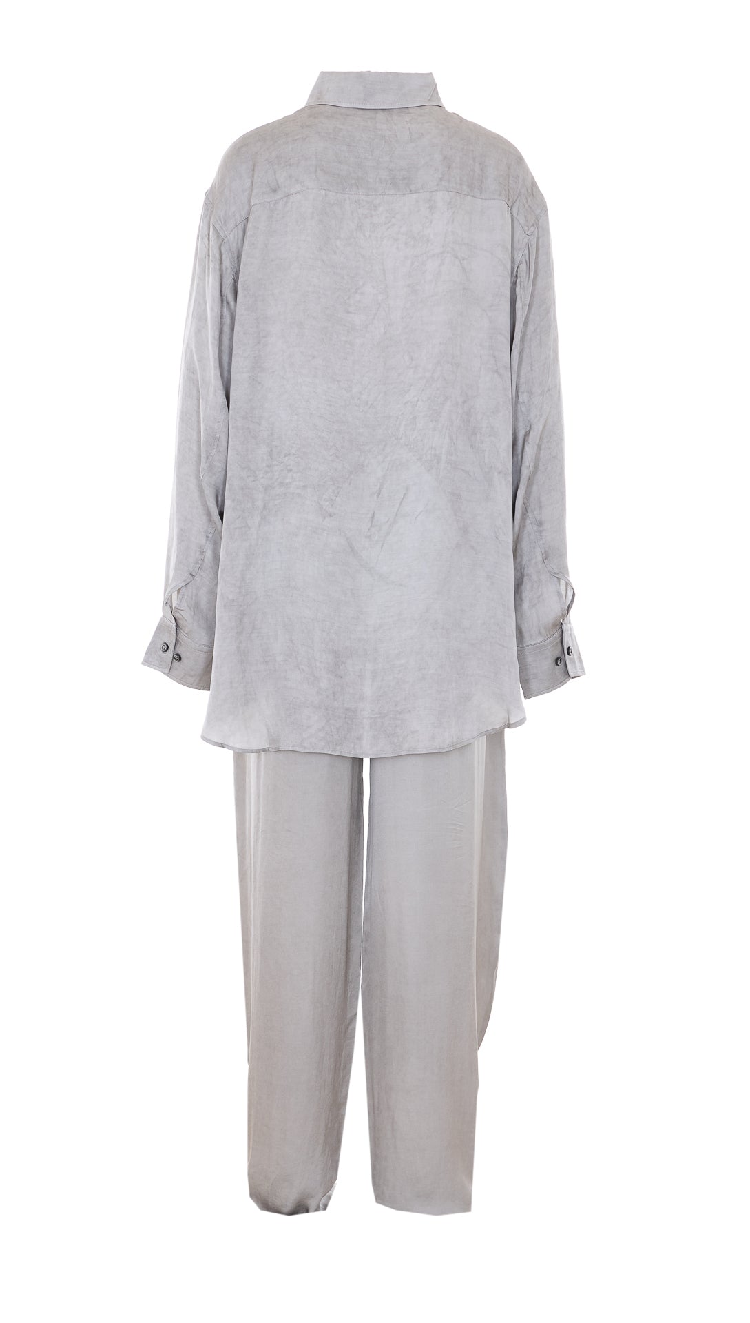 THE ANDAMANE Shirts Grey Viscose