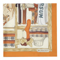 Burberry Scarfs Orange Silk