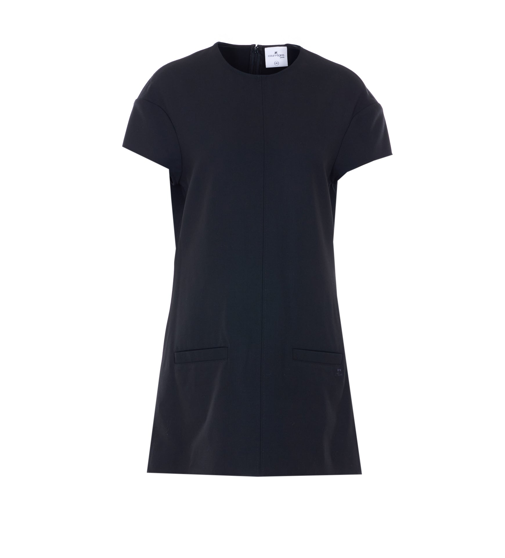 Courreges T-shirts and Polos Black Polyester