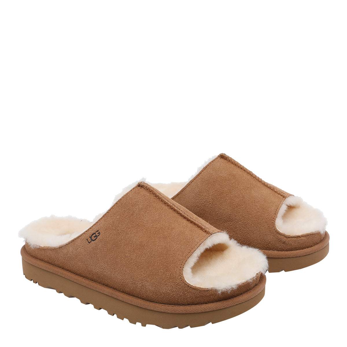 UGG Sandals Brown Suede Leather/rubber Sole - 37