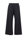 TRUE AVENUE Trousers Black Cotton