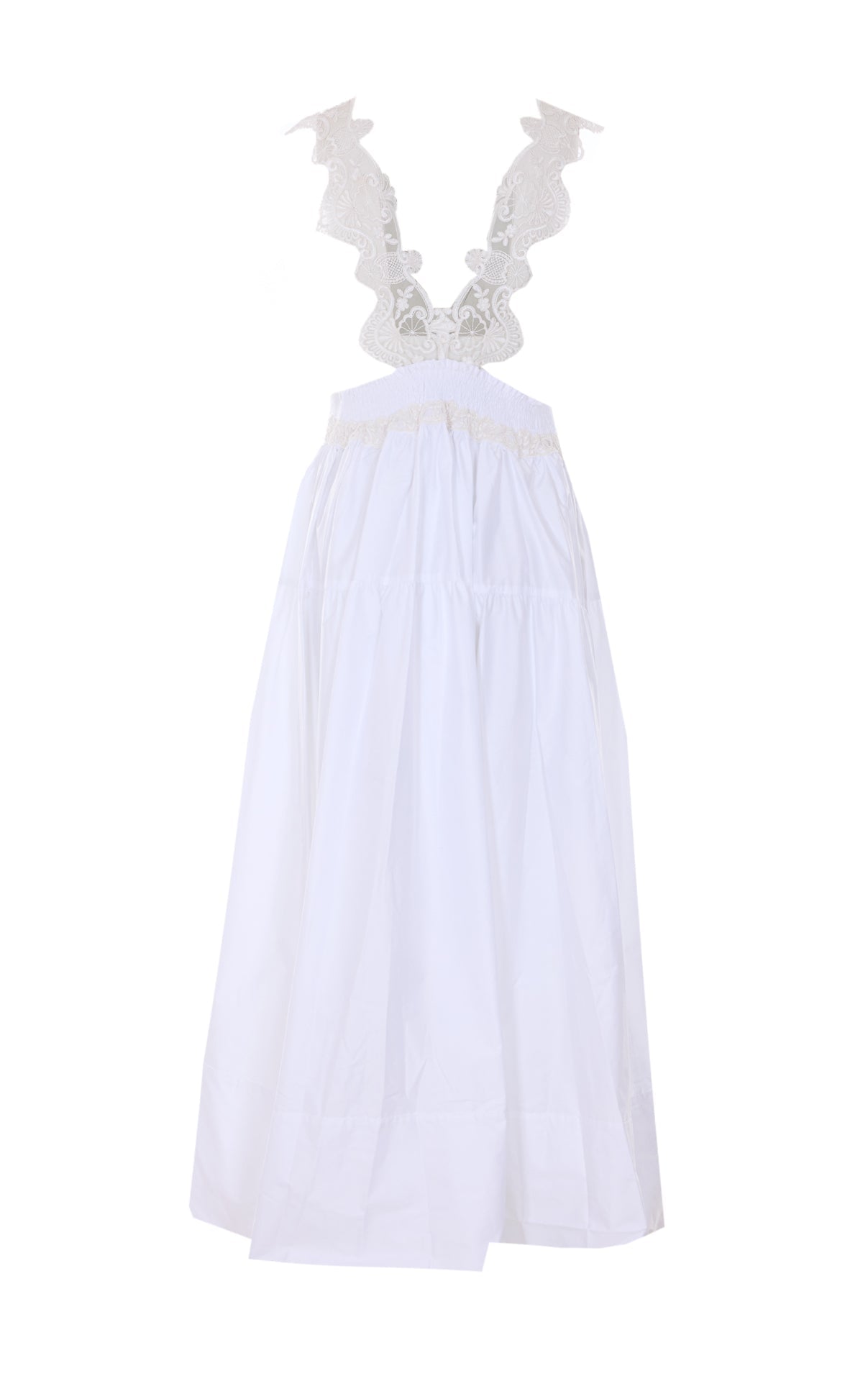 MAURIZIO Dresses White Cotton