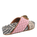 Kurt Geiger Sandals Pink Fabric/rubber Sole