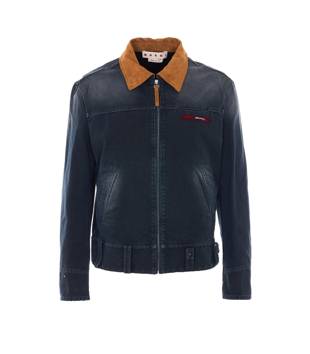 Marni Jackets Blue Cotton - 48