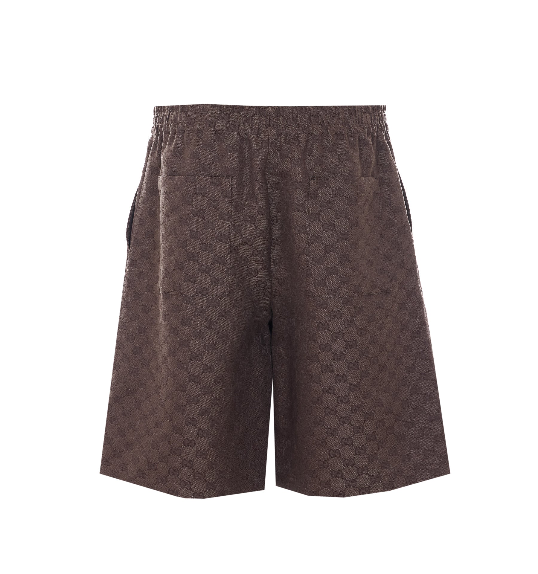 Gucci Shorts Brown Linen - 48