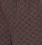 Gucci Shorts Brown Linen - 48