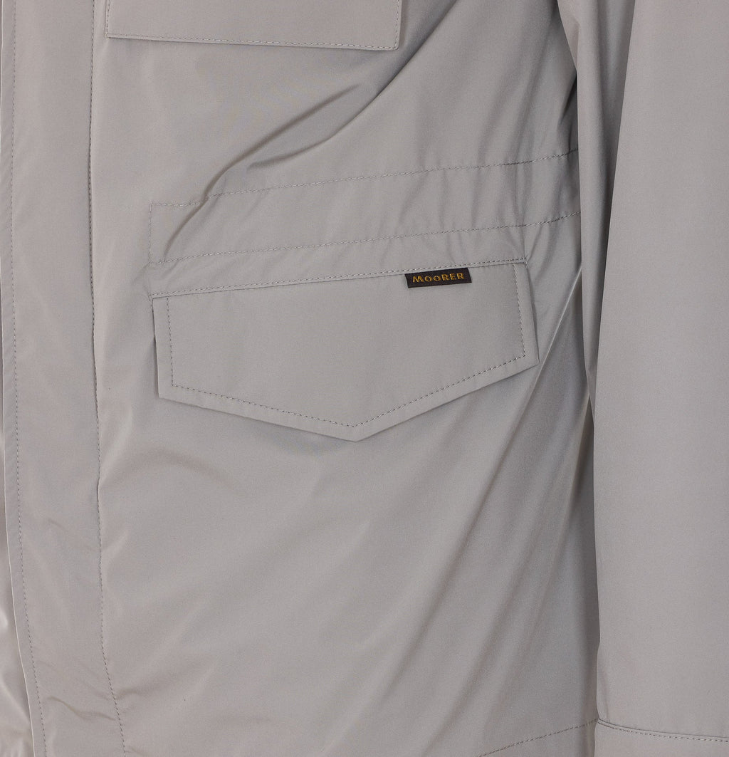 Moorer Jackets Grey Polyester - 50
