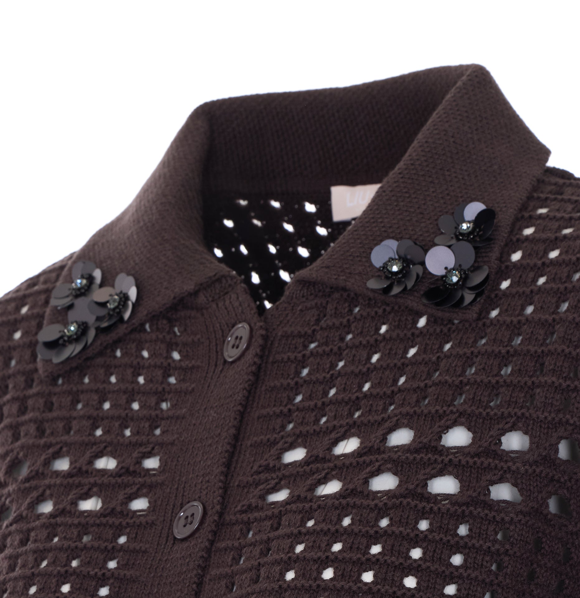 Liu Jo Sweaters Brown Cotton - L