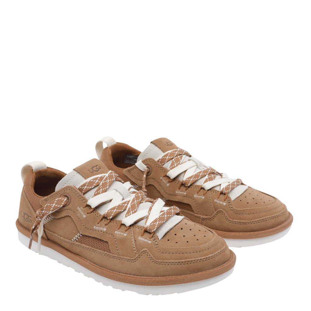 UGG Sneakers Beige Suede Leather/ Rubber Sole - 44
