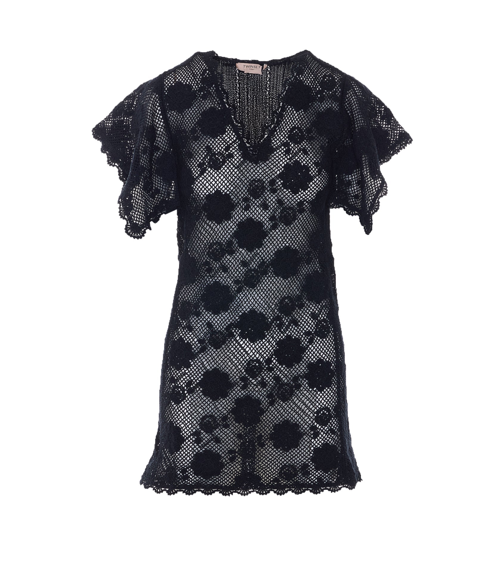 Twin-set Dresses Black Cotton - S