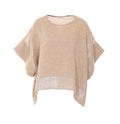 MAURIZIO Top Golden Linen