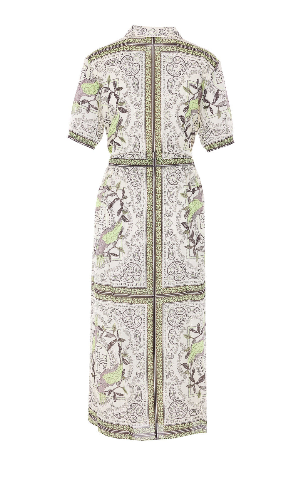 Tory Burch Dresses Green Silk - S