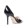 Jimmy Choo With Heel Black Patent Leather/leather Sole