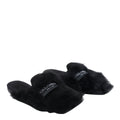 Dolce & Gabbana Sandals Black Real Fur/rubber Sole