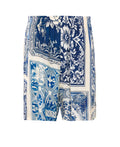 Ih Nom Uh Nit Shorts Blue Viscose