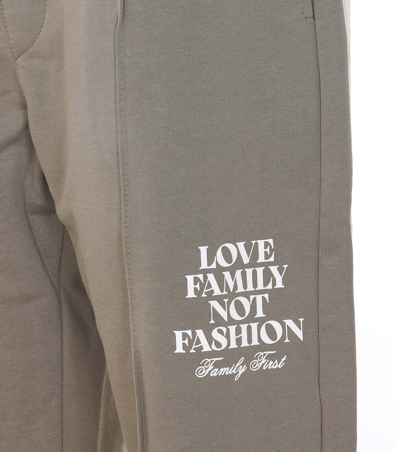 Family First Trousers Grey Cotton - M