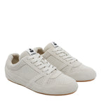 Isabel Marant Sneakers White Suede Leather/rubber Sole - 36