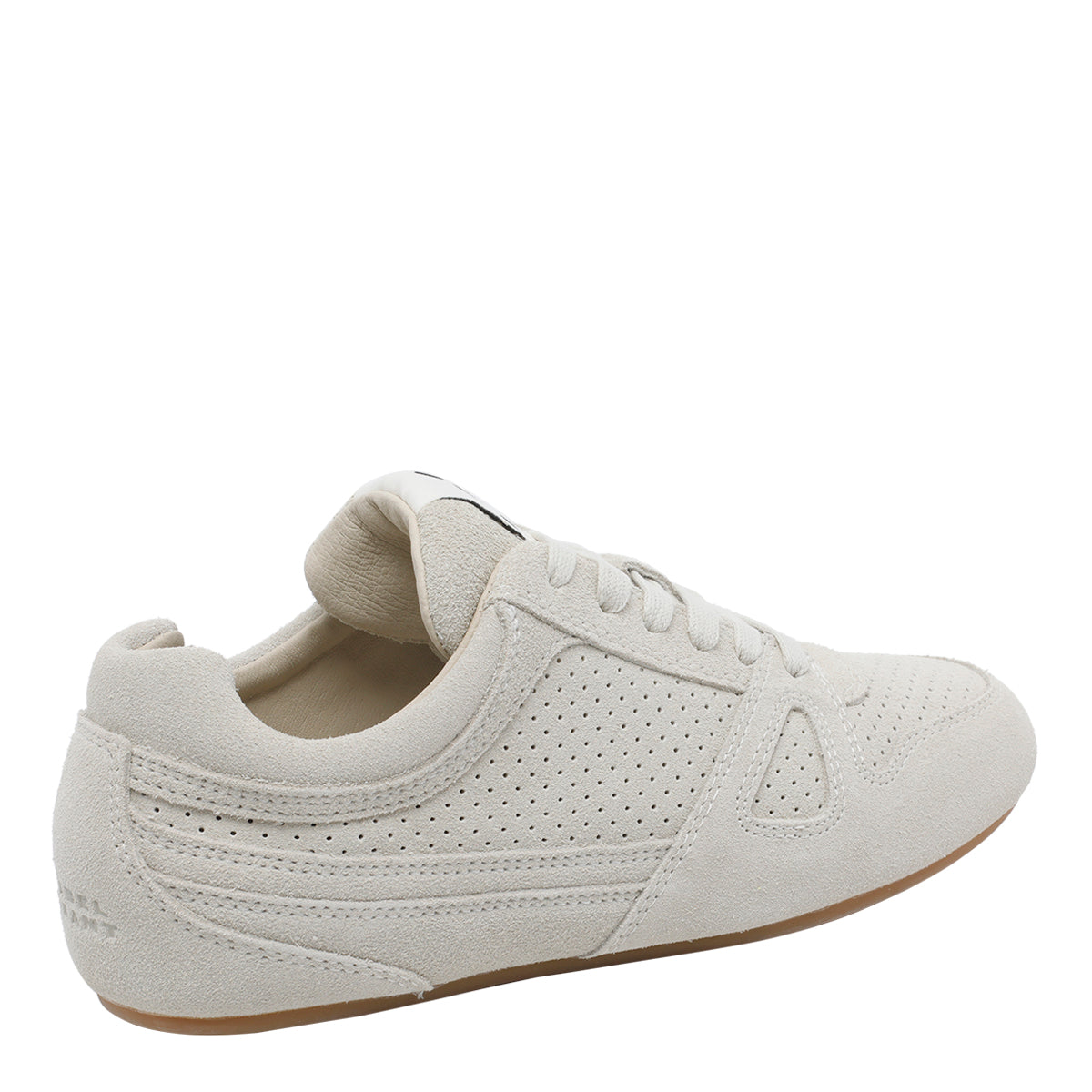Isabel Marant Sneakers White Suede Leather/rubber Sole - 36