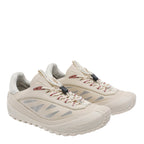 Moncler Sneakers Beige Fabric And Rubber/rubber Sole