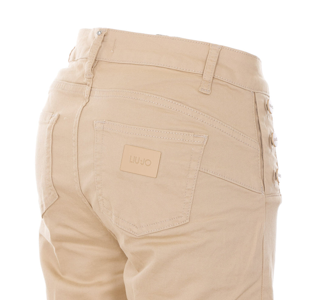 Liu Jo Jeans Beige Cotton - 25