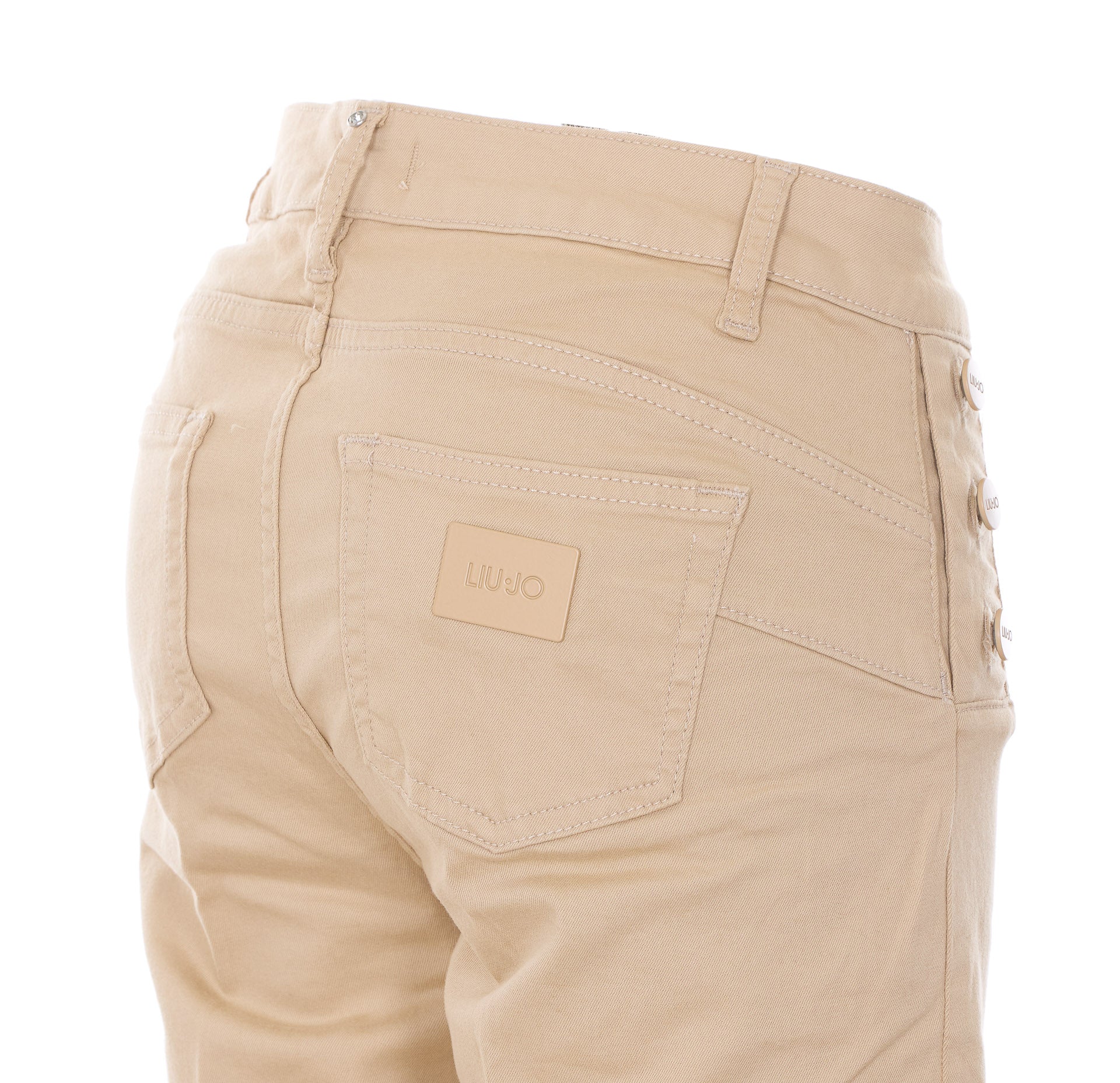 Liu Jo Jeans Beige Cotton - 25