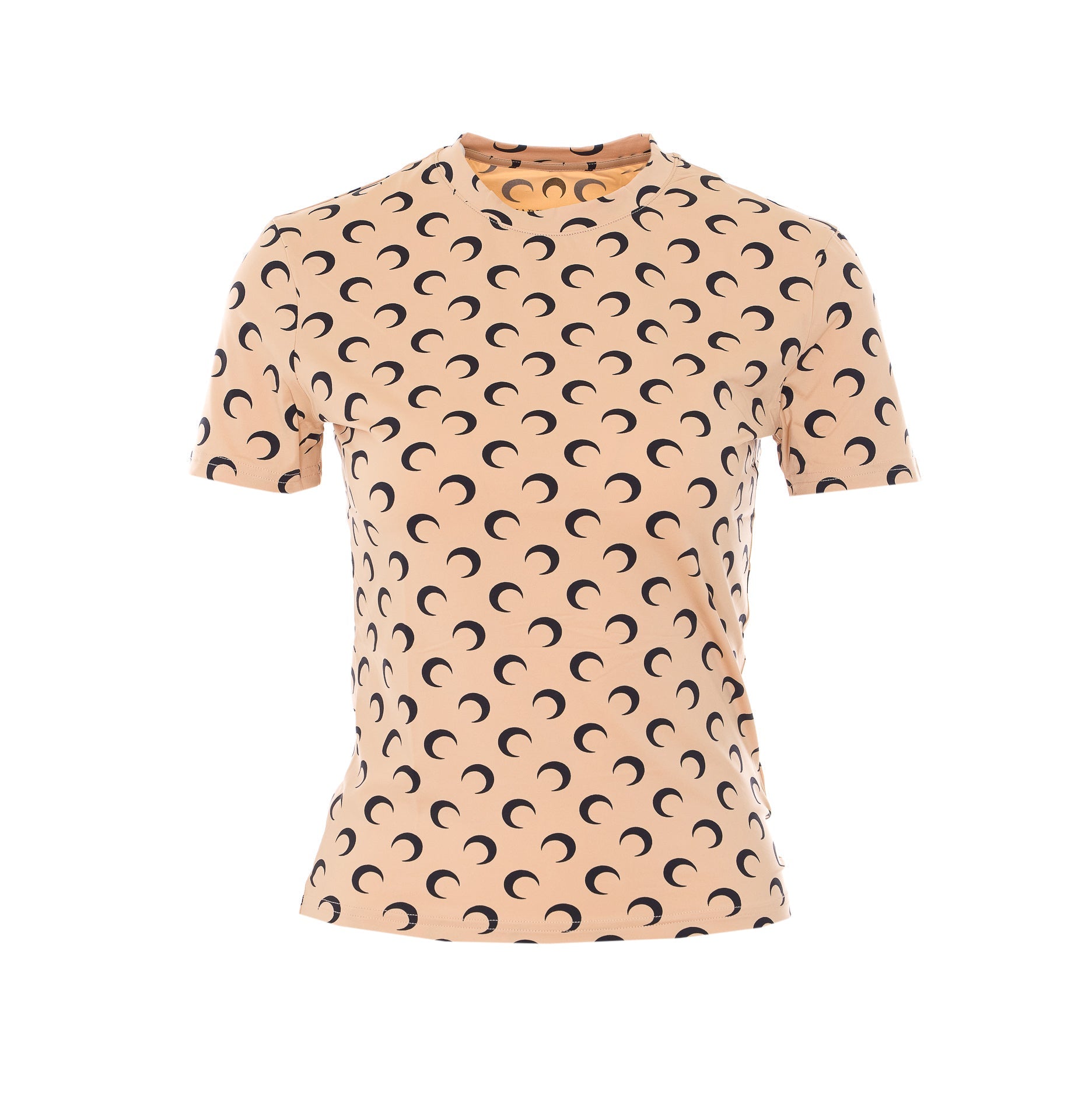 MARINE SERRE T-shirts and Polos Beige Polyamide - M