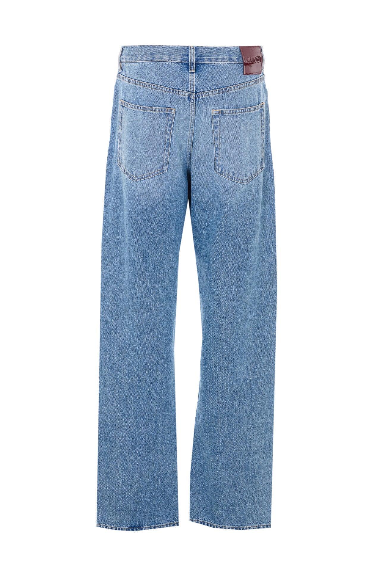 Gucci Trousers Blue Cotton