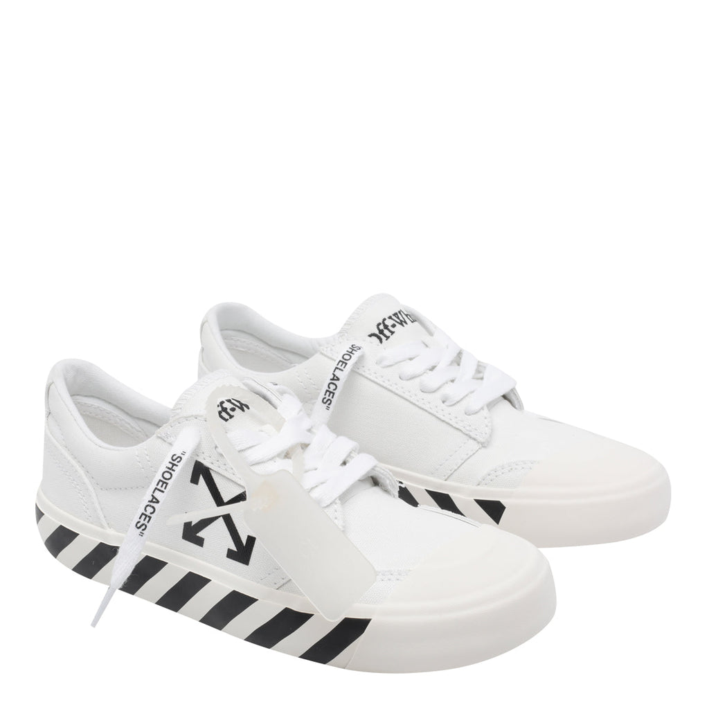 Off White Sneakers Fabric/rubber Sole - 40