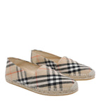 Burberry Flat shoes Beige Fabric/rubber Sole - 42
