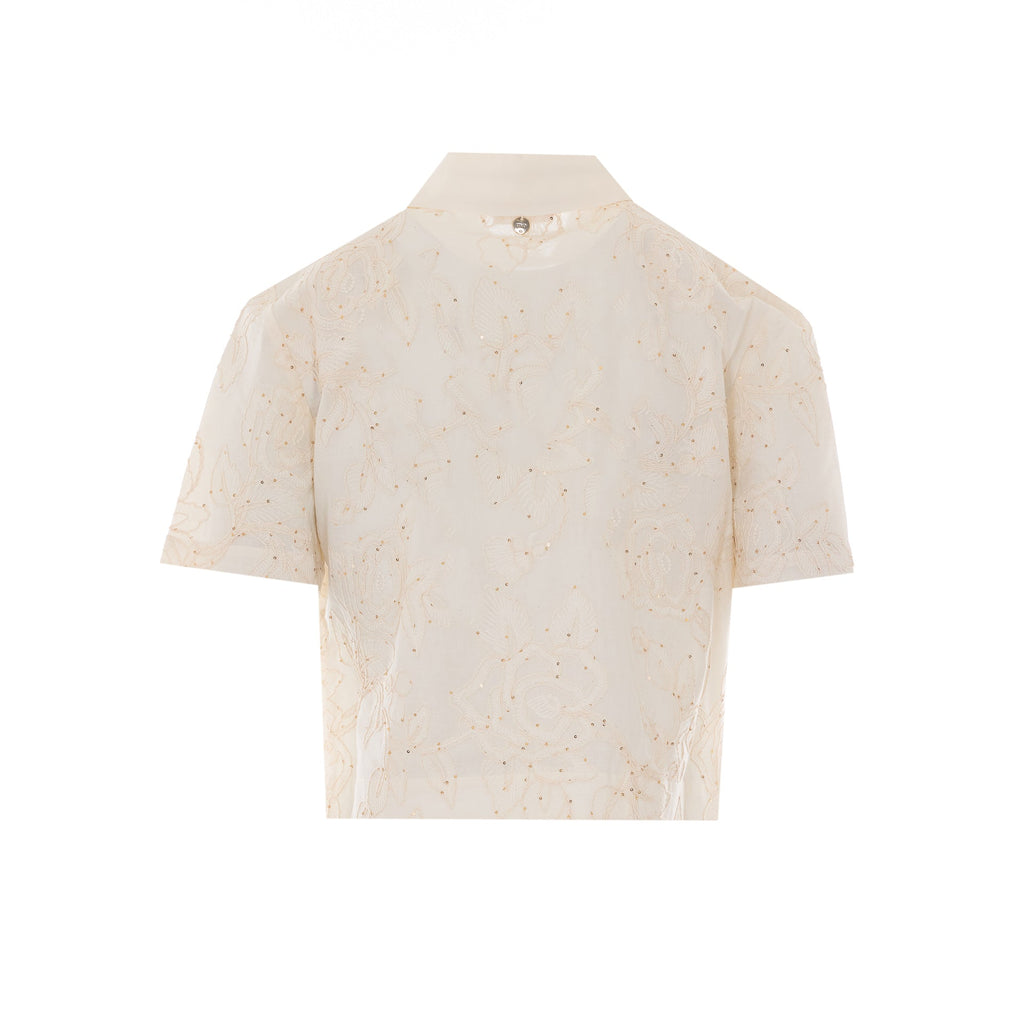Liu Jo Shirts Beige Cotton