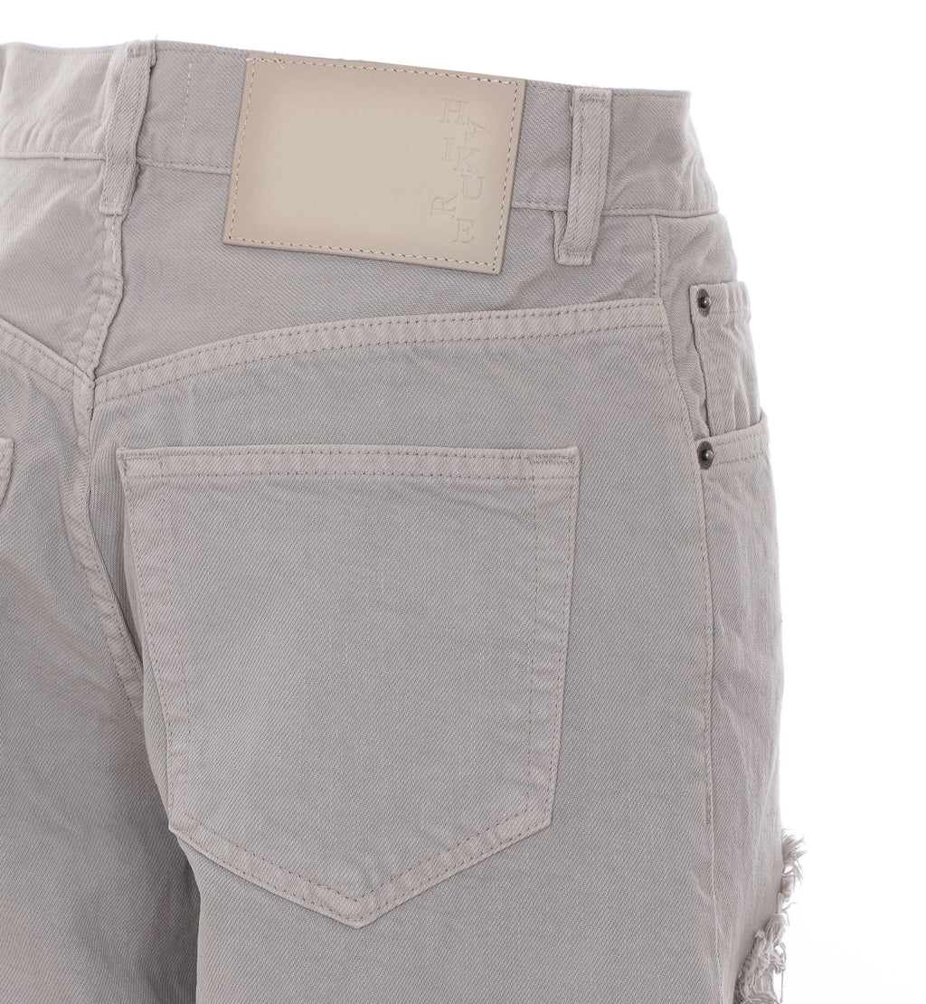 Haikure Jeans Grey Cotton