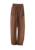 THE LATEST Trousers Brown Lyocell
