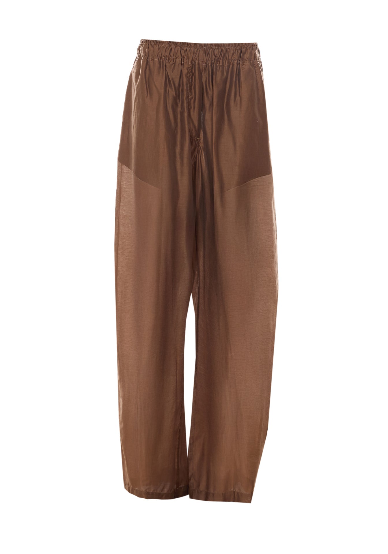 THE LATEST Trousers Brown Lyocell