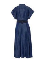 Liu Jo Dresses Blue Lyocell - 46