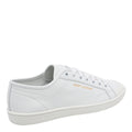 Saint Laurent Sneakers White Calf Leather/rubber Sole - 41