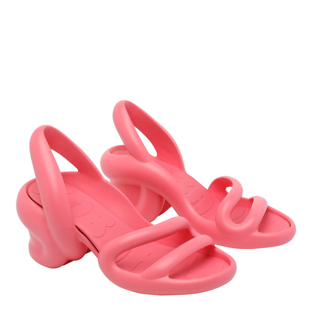 Camper Sandals Pink Fabric/rubber Sole - 36