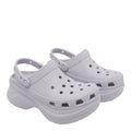 Crocs Sandals Grey Rubber/ Rubber Sole