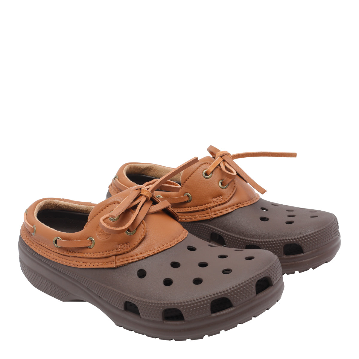 Crocs Sandals Brown Rubber
