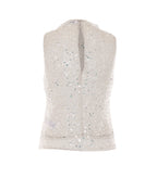 Patrizia Pepe Top White Polyamide - 42