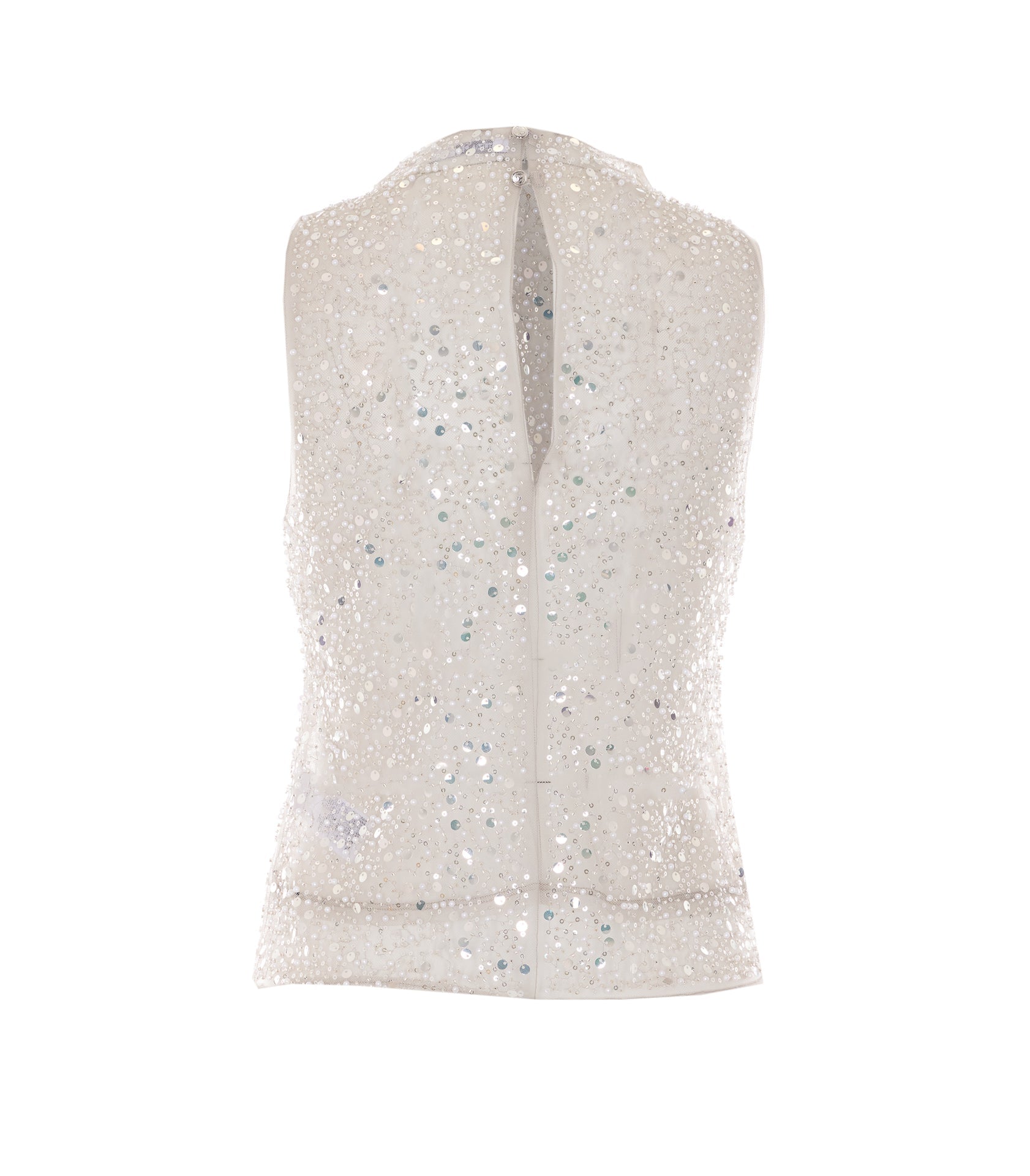 Patrizia Pepe Top White Polyamide - 42