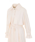 Herno Coats White Polyester - 42