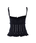 Isabel Marant Etoile Top Black Cotton