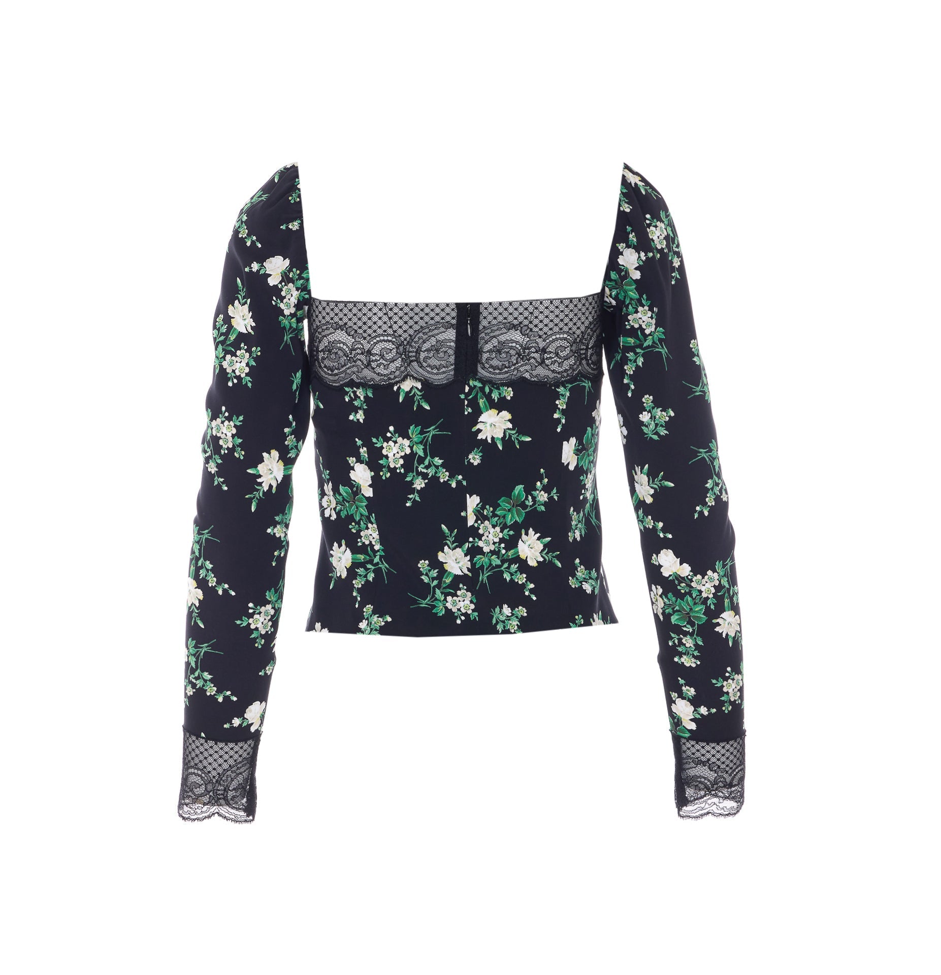 Dolce & Gabbana Top Black Silk