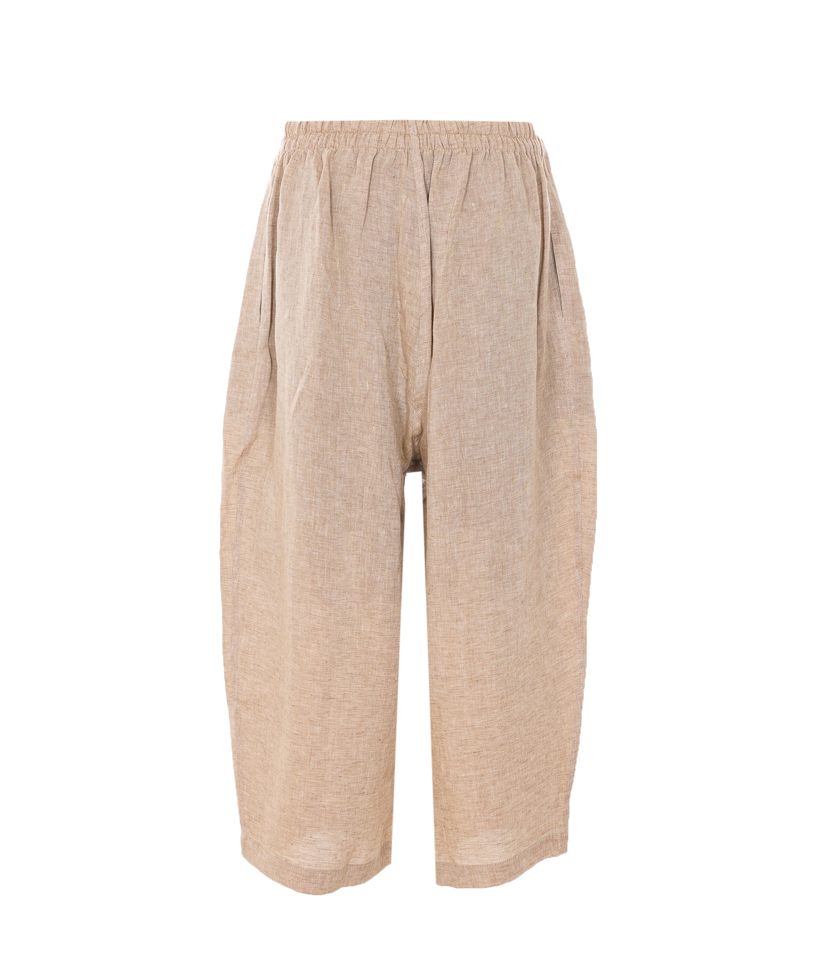 Maurizio Trousers Beige Linen