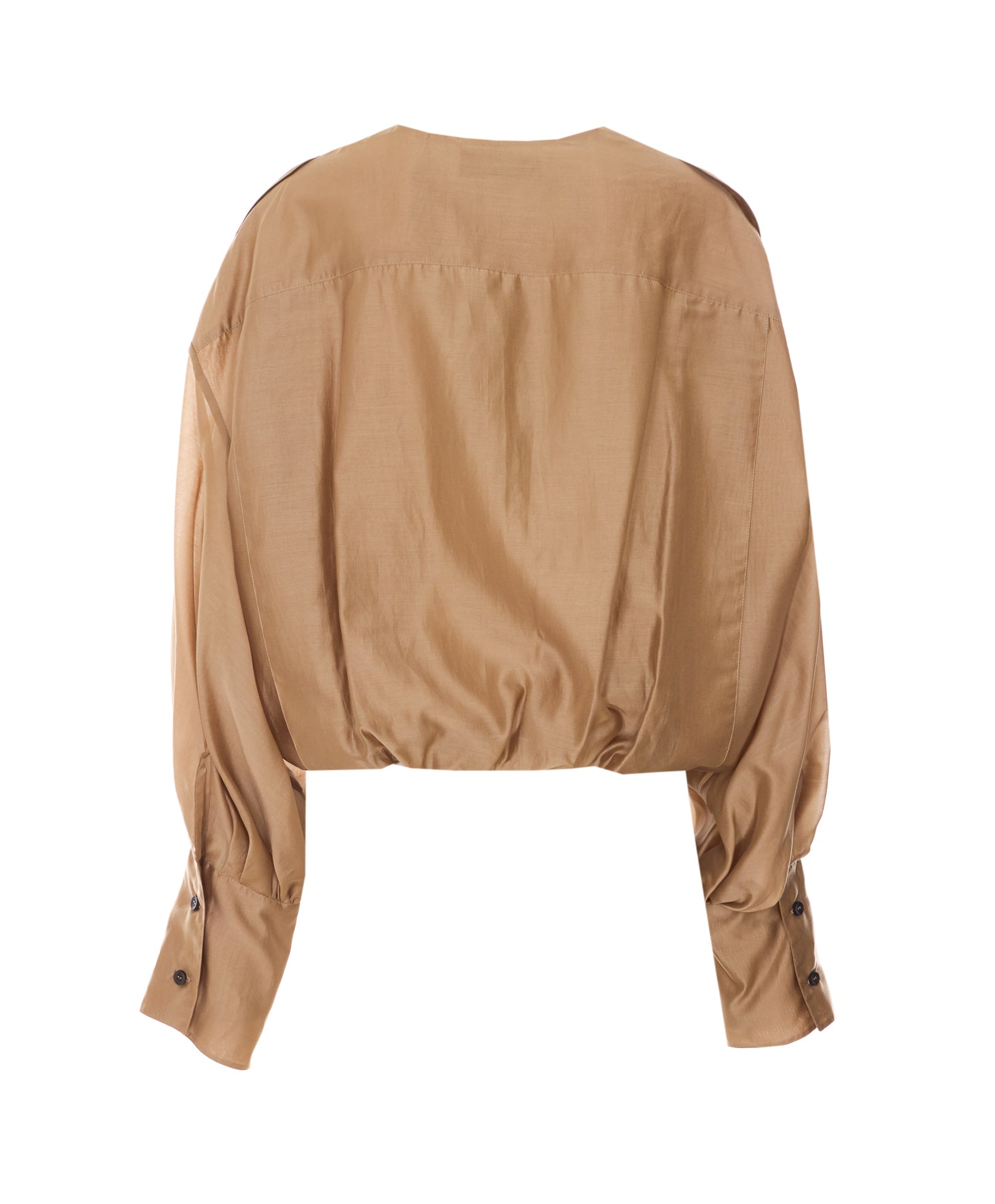 The Latest Shirts Beige Lyocell