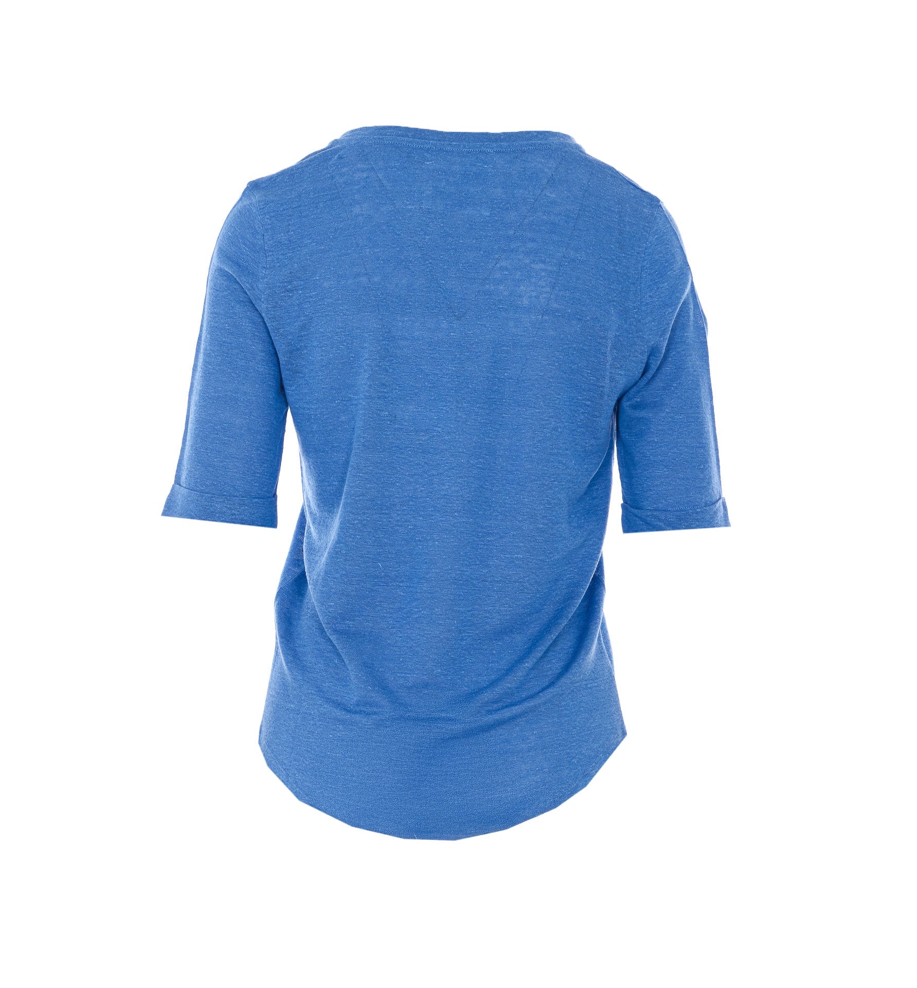 Not Shy T-Shirts And Polos Blue Linen