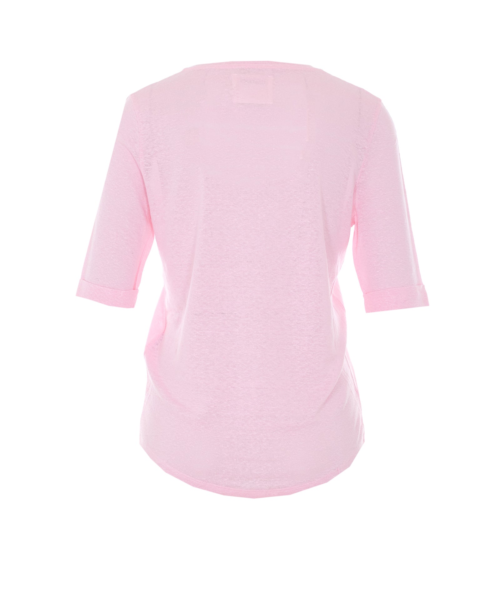 Not Shy T-Shirts And Polos Pink Linen